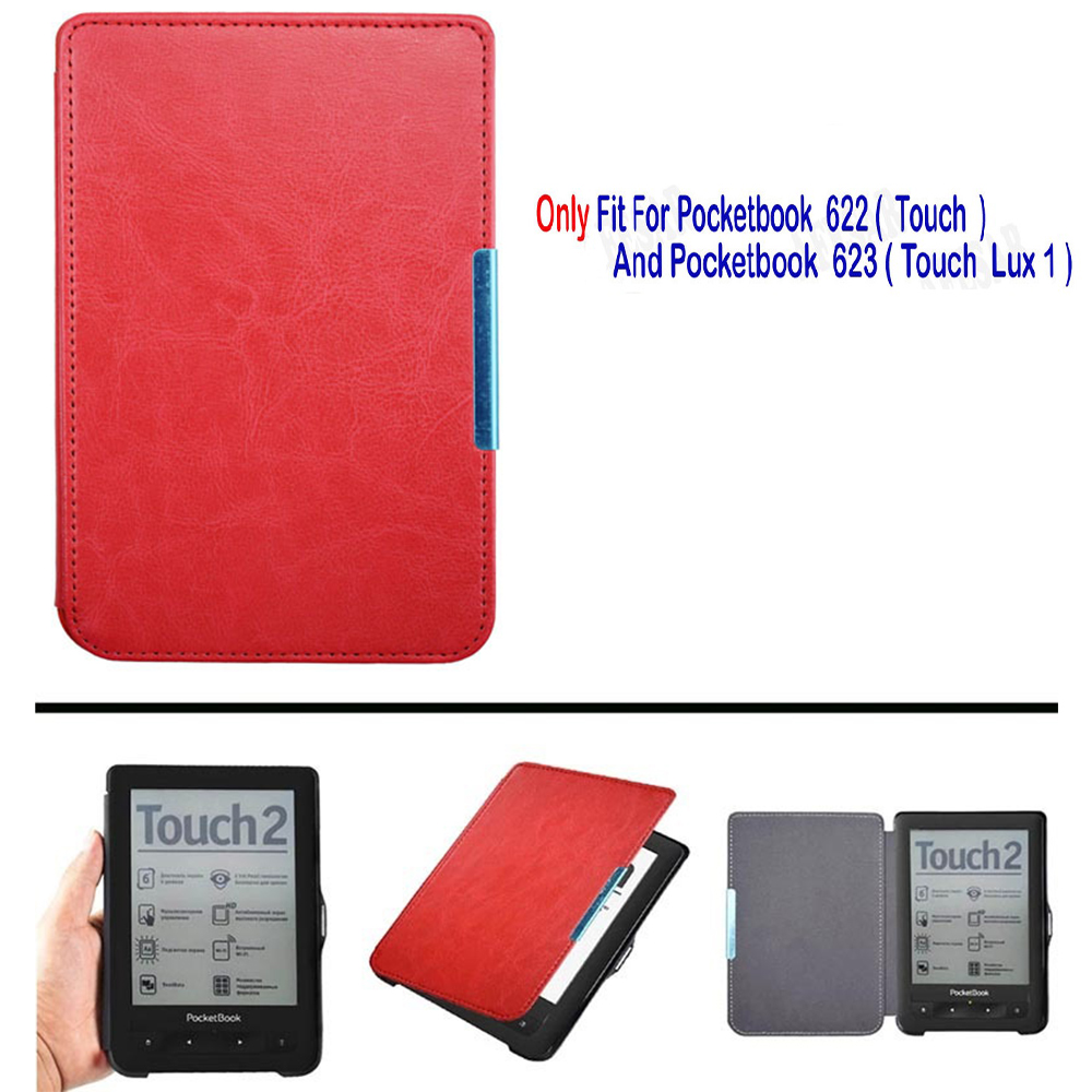 Briefcase Leather Slim - Compatible with Pocketbook 622/623 Case, Full