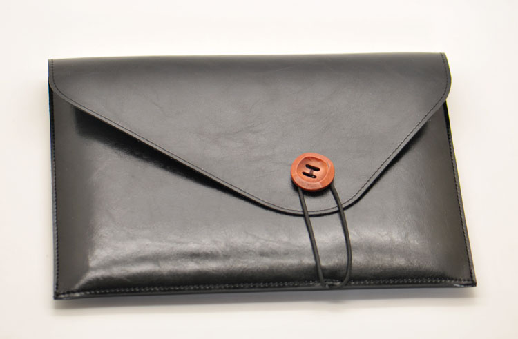 Briefcase Leather Slim - Briefcase style Laptop Bag super slim