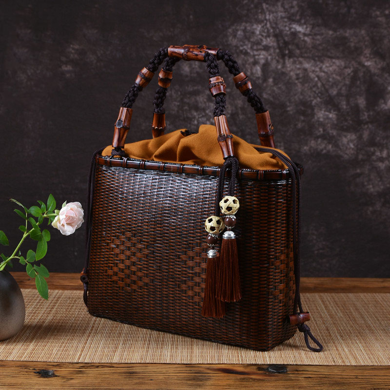 Luxury Bags England - Hand Weaving Women's Summer Fashion High