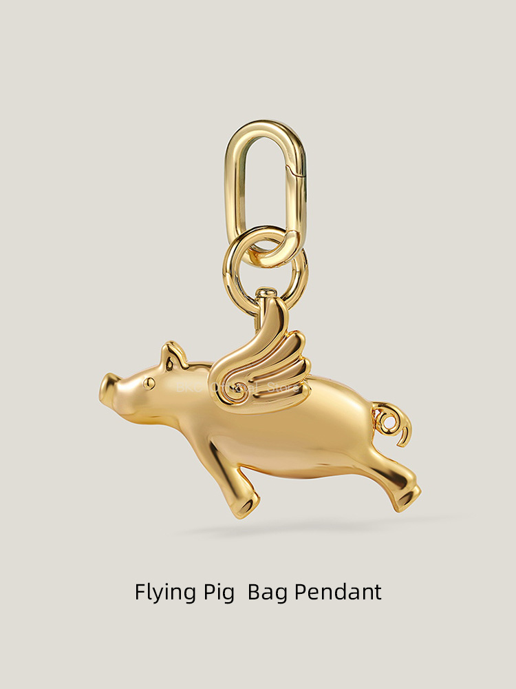 Luxury Bags Hermes Birkin - Luxury Brass Fliggy Bag Charm for