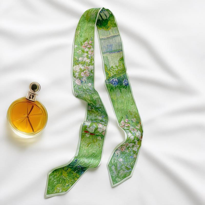 Luxury Bags Online - Prints Long Hairband Skinny Neckerchief Women