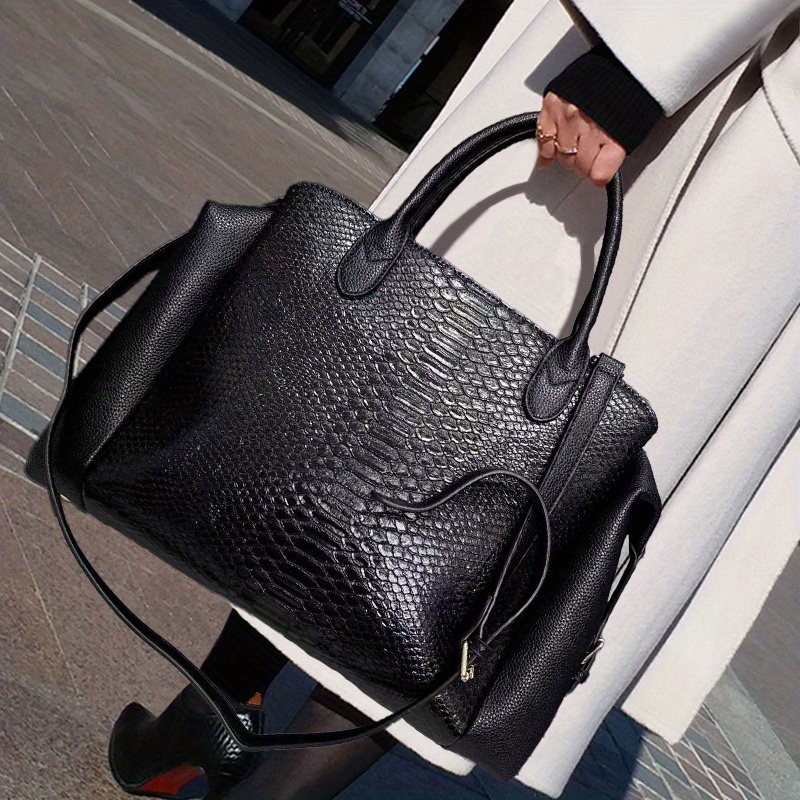 Luxury Bags Vegan - Light luxury elegant retro women's large