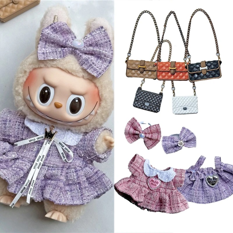 15 17cm For Labubu Doll Adorab - Luxury Bags Mini ulasan dan harga