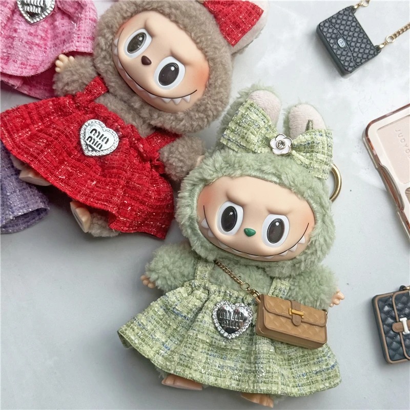 15 17cm For Labubu Doll Adorab - Luxury Bags Mini ulasan dan harga