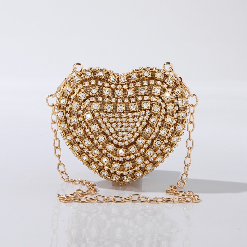 Mini Heart-shaped Diamond Sett - Luxury Bags Mini ulasan dan harga