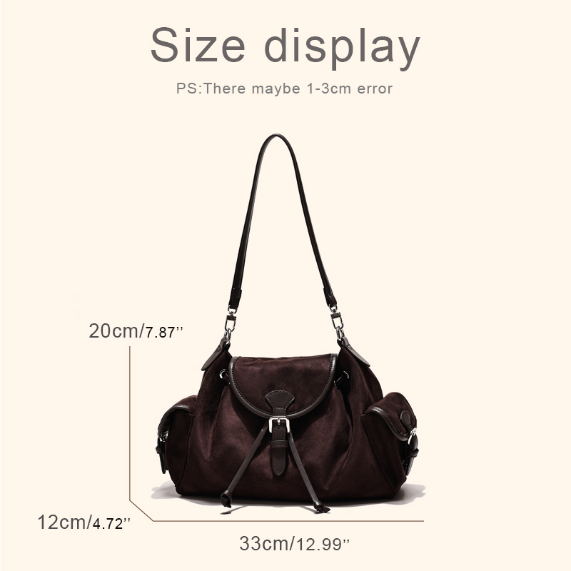 England Style Faux Suede Bags  - Luxury Bags England ulasan dan harga