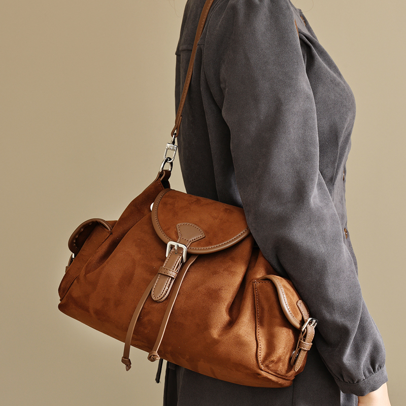 England Style Faux Suede Bags  - Luxury Bags England ulasan dan harga