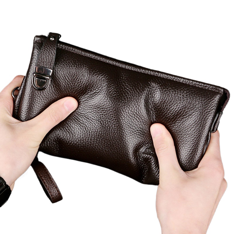 2025 Hand Bag Men Real Cowhide - Luxury Bags England ulasan dan harga