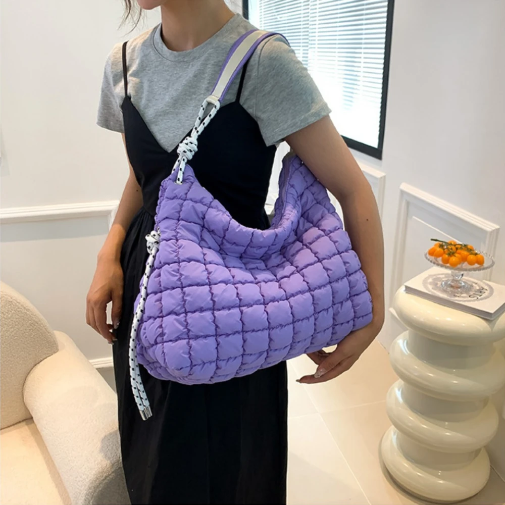 Vegan Down Pleated Shoulder Ba - Luxury Bags Vegan ulasan dan harga