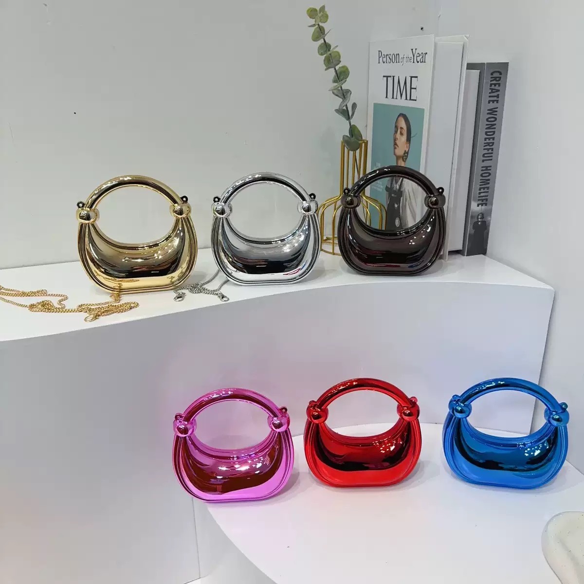 Mini Golden Evening Bag Purses - Luxury Bags Online ulasan dan harga