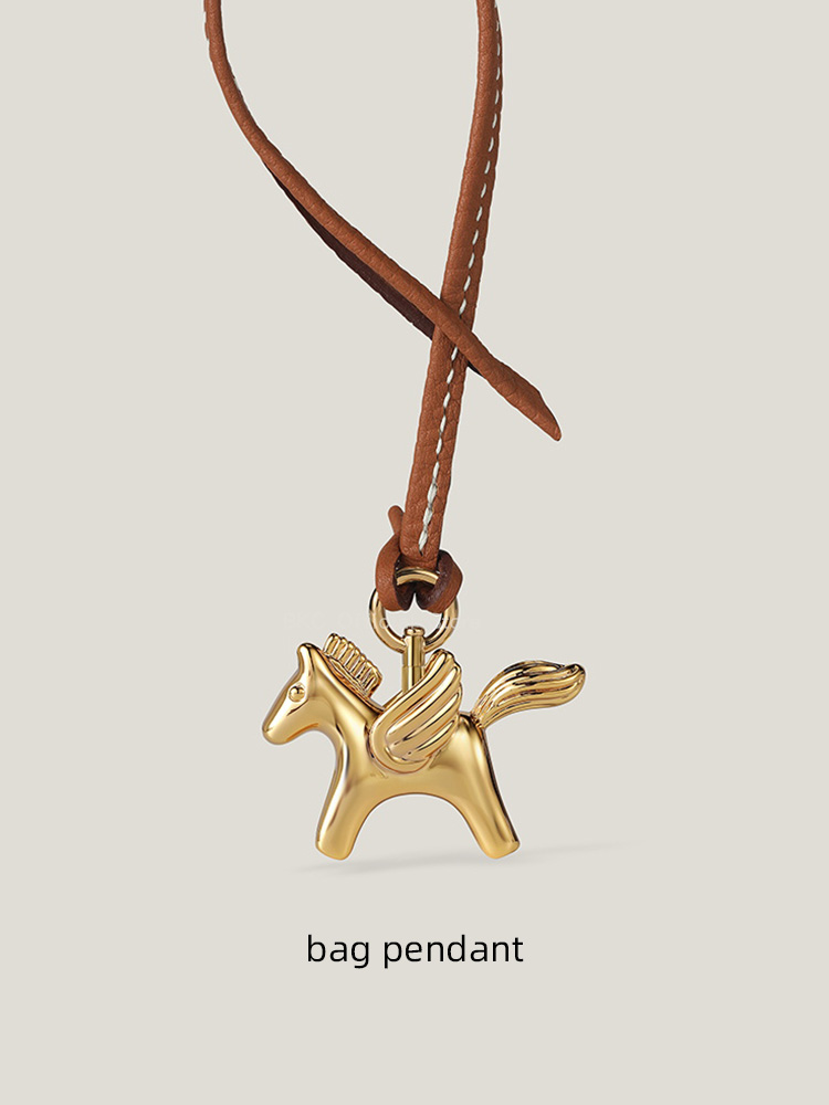 Luxury Brass Pegasus Bag Charm - Luxury Bags Hermes Birkin ulasan dan harga