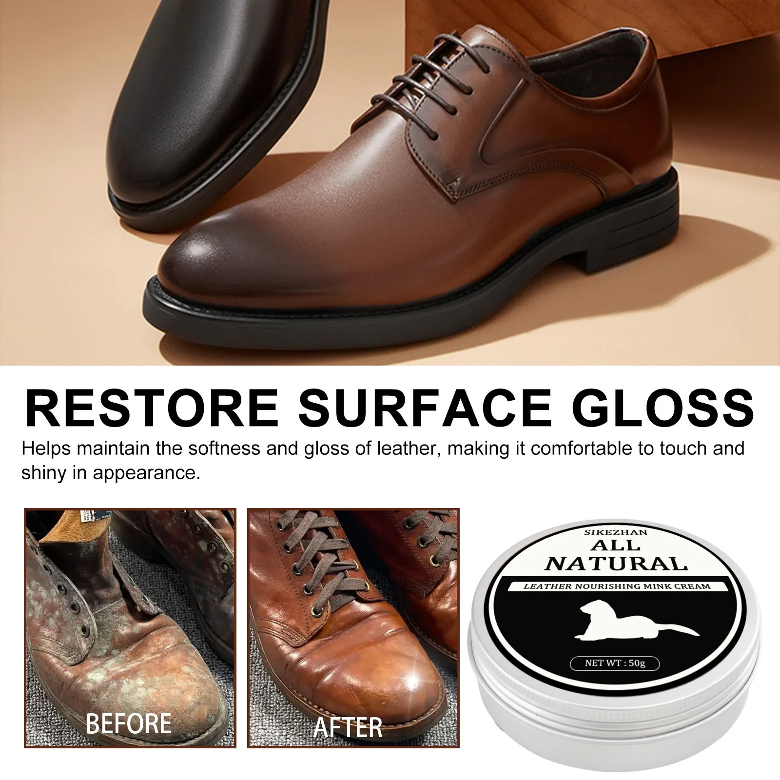 SIKEZHAN Leather Sofa Cleaner  - Luxury Bags And Shoes ulasan dan harga