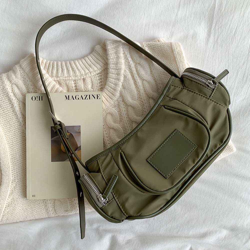Vegan Nylon Underarm Bags Wome - Luxury Bags Vegan ulasan dan harga