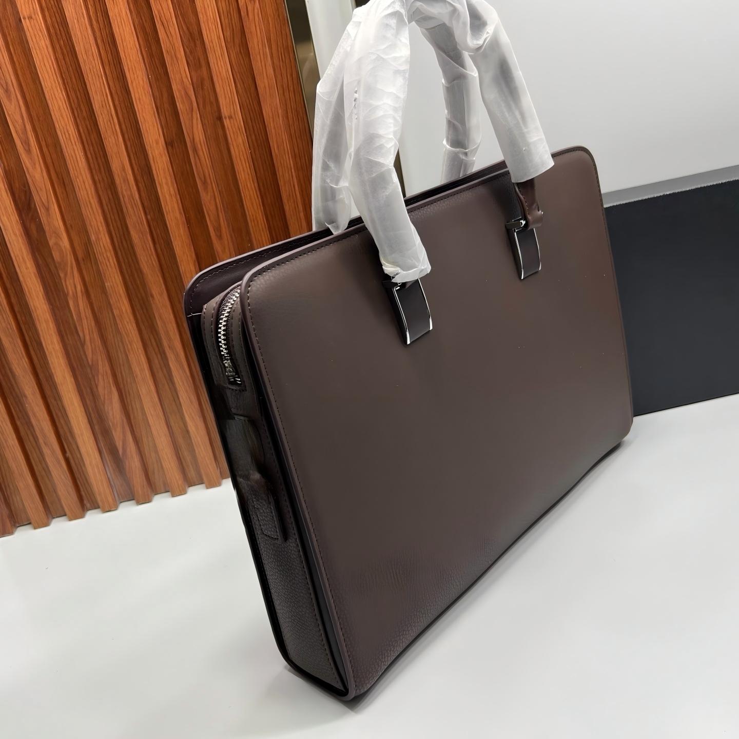 26 Heritage Top Grain Leather  - Briefcase Leather Slim ulasan dan harga