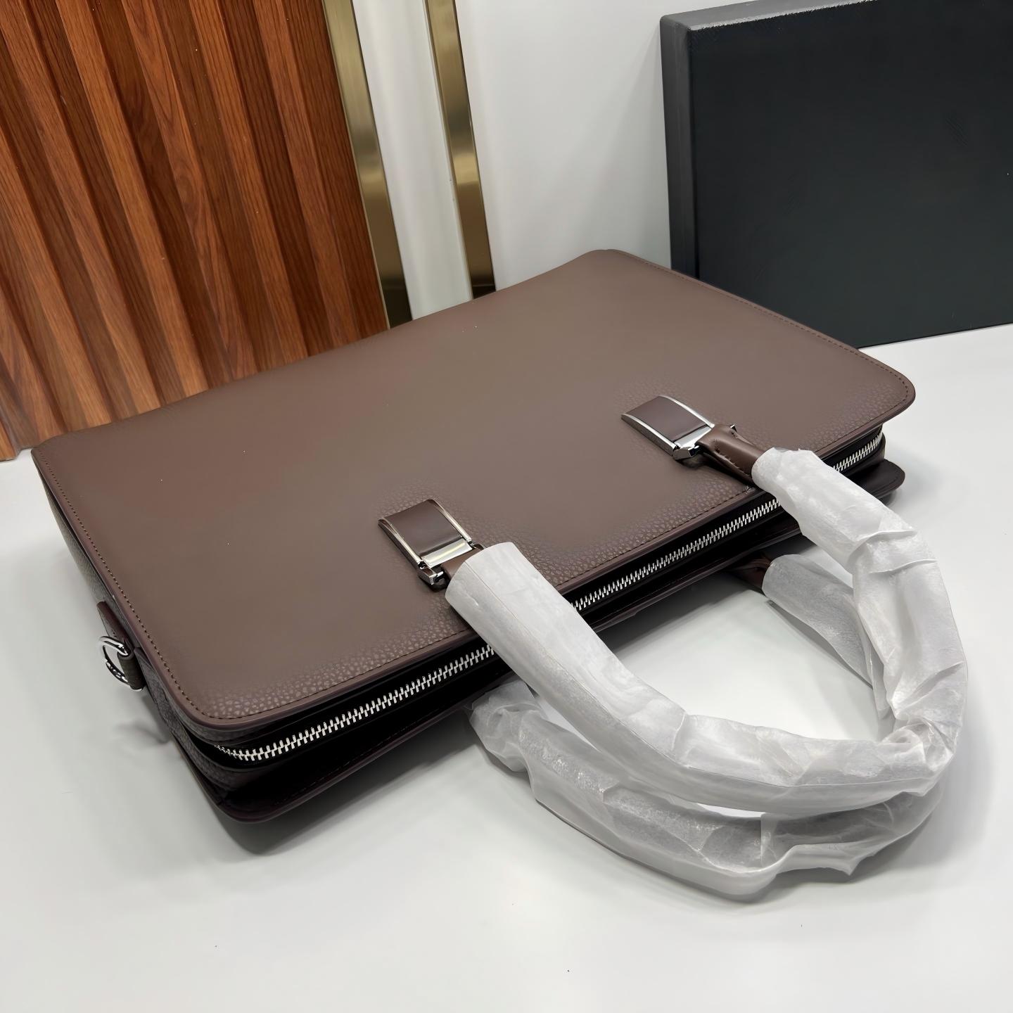 26 Heritage Top Grain Leather  - Briefcase Leather Slim ulasan dan harga
