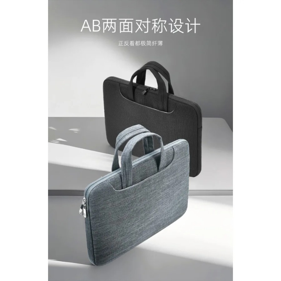 Slim Lightweight Premium Lapto - Briefcase Leather Slim ulasan dan harga